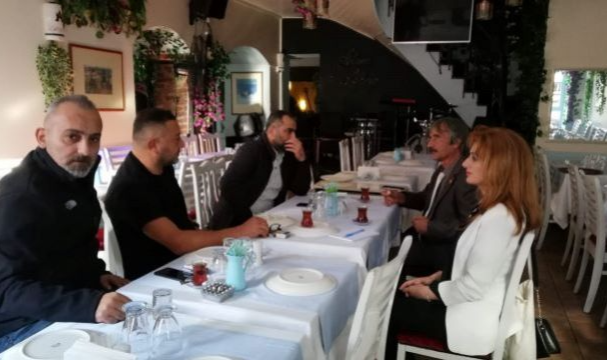 Oda Başkanımız Eğlence Yerleri STK Başkanları ile Görüştü