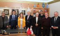 İYİ PARTİ İBB BAŞKAN ADAYI BUĞRA KAVUNCU VE ÜSKÜDAR ADAYI PROF.DR. ERTAÇ ERGUVAN MESLEK ODAMIZI ZİYARET ETTİ.